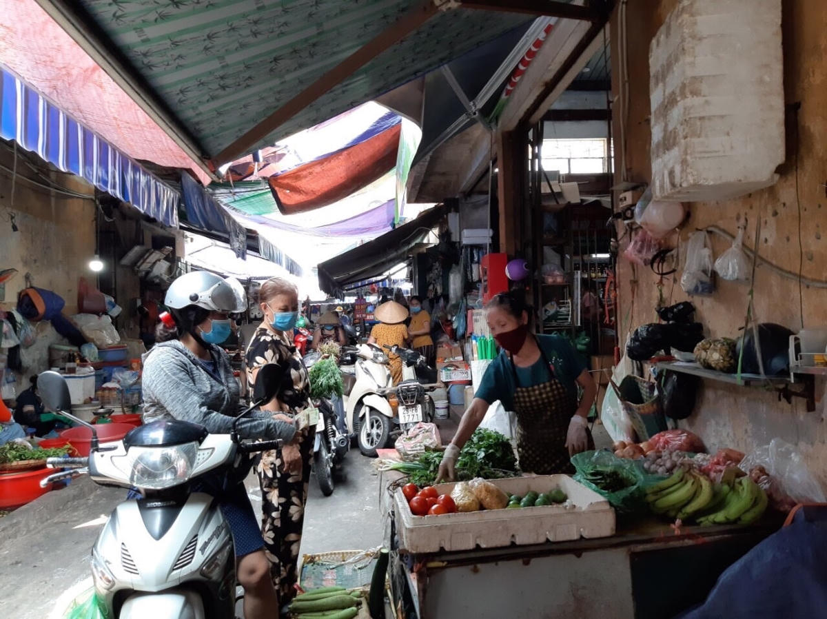 Hà Nội dự kiến xây mới 48 dự án chợ.