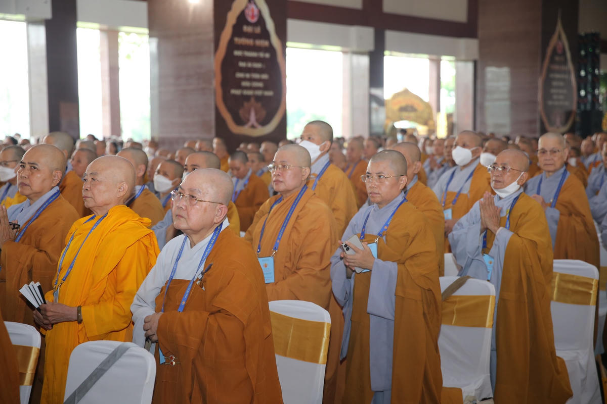 Đại lễ thu hút nhiều chư ni, phật tử đến từ nhiều tỉnh, thành phố trên cả nước tham dự
