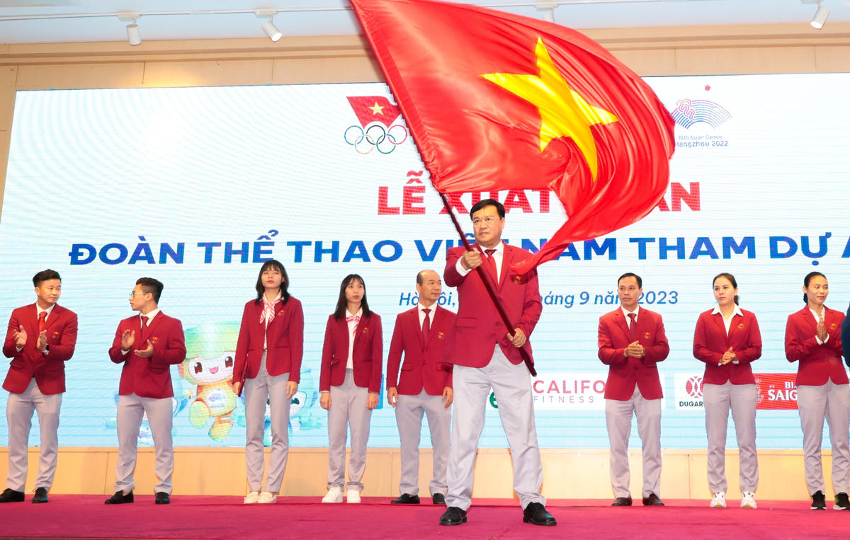 Đoàn Thể thao Việt Nam đã sẵn sàng tranh tài tại ASIAD 19.