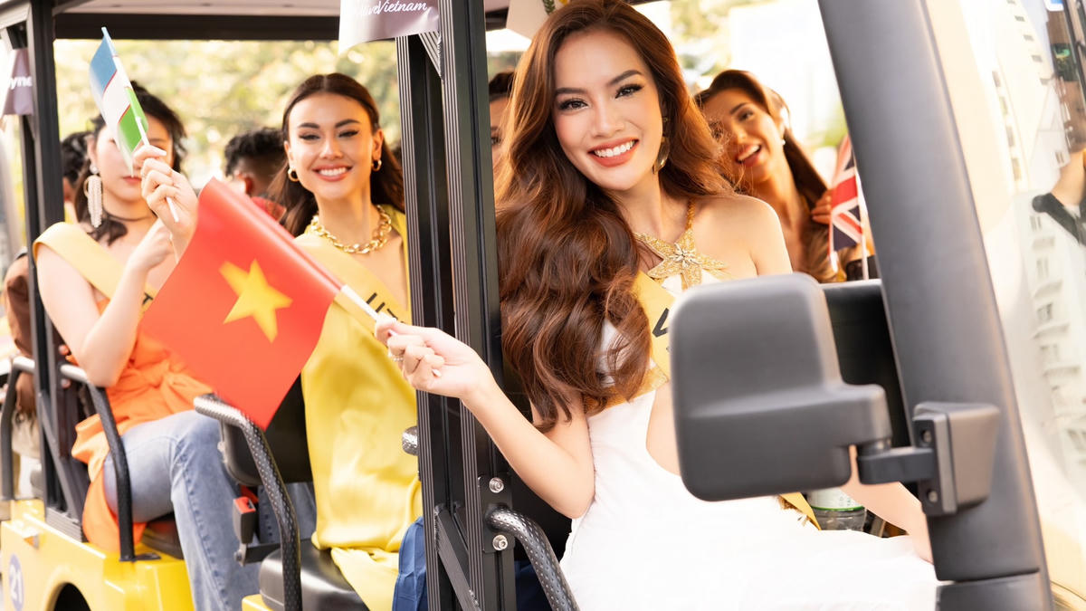 Hoa hậu Lê Hoàng Phương là đại diện Việt Nam tại đấu trường nhan sắc Miss Grand International.