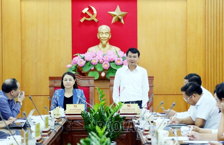 Ông Đặng Xuân Phong, Bí thư Tỉnh ủy, Trưởng Đoàn Đại biểu Quốc hội tỉnh phát biểu ý kiến.