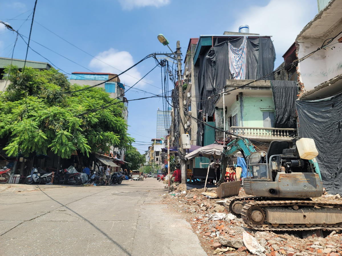 Hà Nội: Phố Chương Dương Độ trước ngày cưỡng chế thu hồi