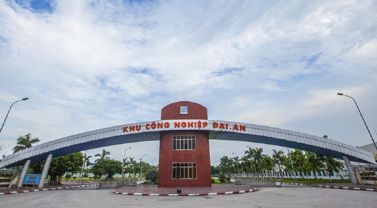 KCN Đại An là một trong những KCN thu hút nhiều dự án FDI mới.