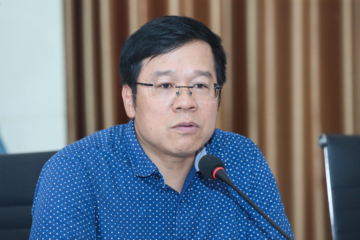 Nhà báo Đỗ Doãn Hoàng. Ảnh: Quang Vinh.