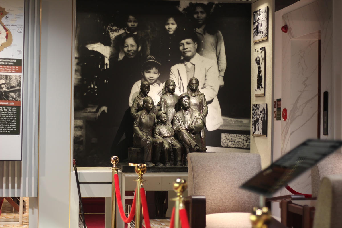 Gia đình Đại tướng Nguyễn Chí Thanh năm 1967.