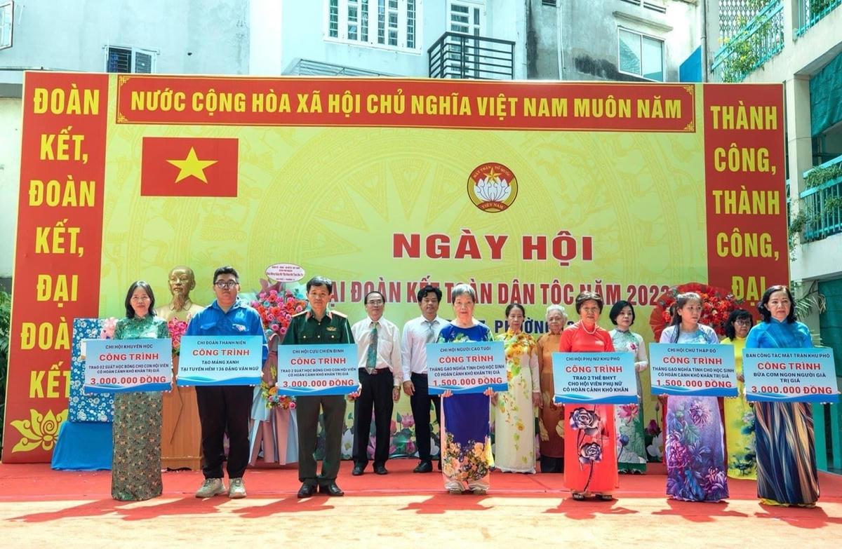 Nhiều công trình thi đua được đăng ký tại Ngày hội.