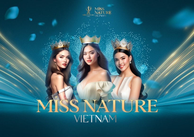 Hình ảnh quảng bá cuộc thi Hoa hậu Thiên nhiên Việt Nam 2023.