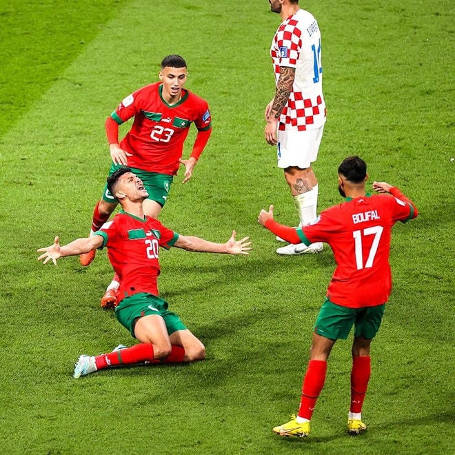Niềm vui của Morocco.