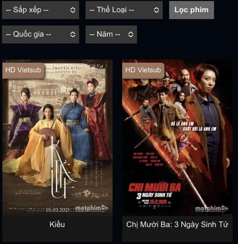 Nhiều phim Việt Nam bị phổ biến trên các website phim lậu. Nguồn: CAND.