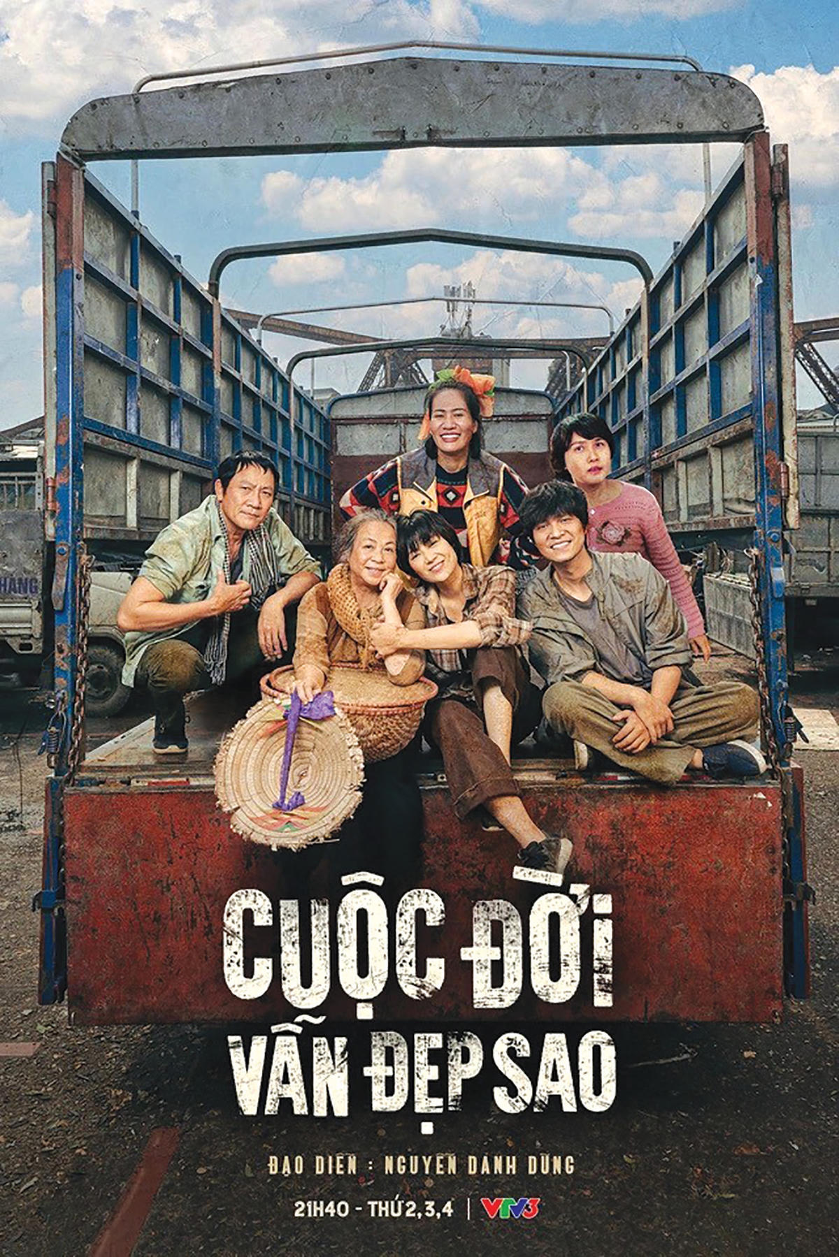 Poster phim “Cuộc đời vẫn đẹp sao”.  