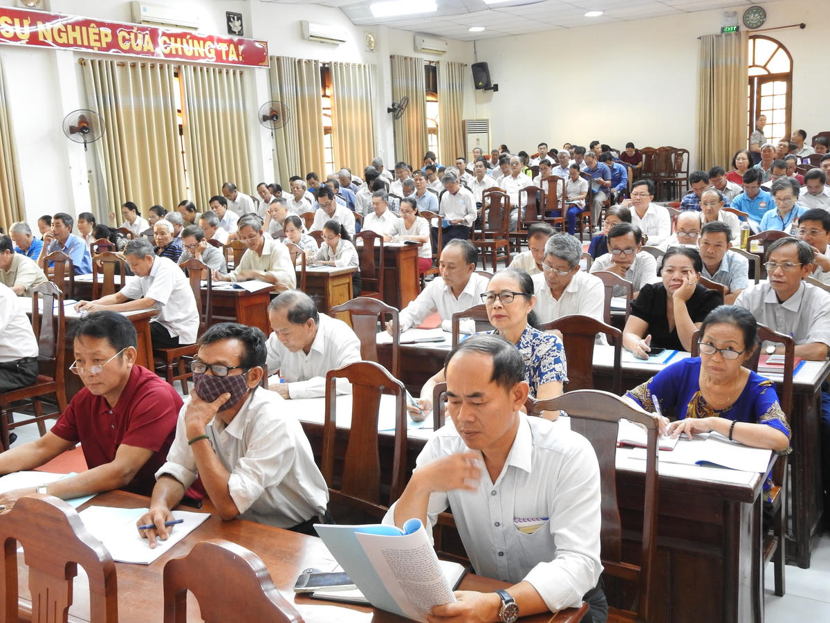 Đà Nẵng: 200 đại biểu quận Sơn Trà dự Hội nghị tập huấn Công tác Mặt trận 2023