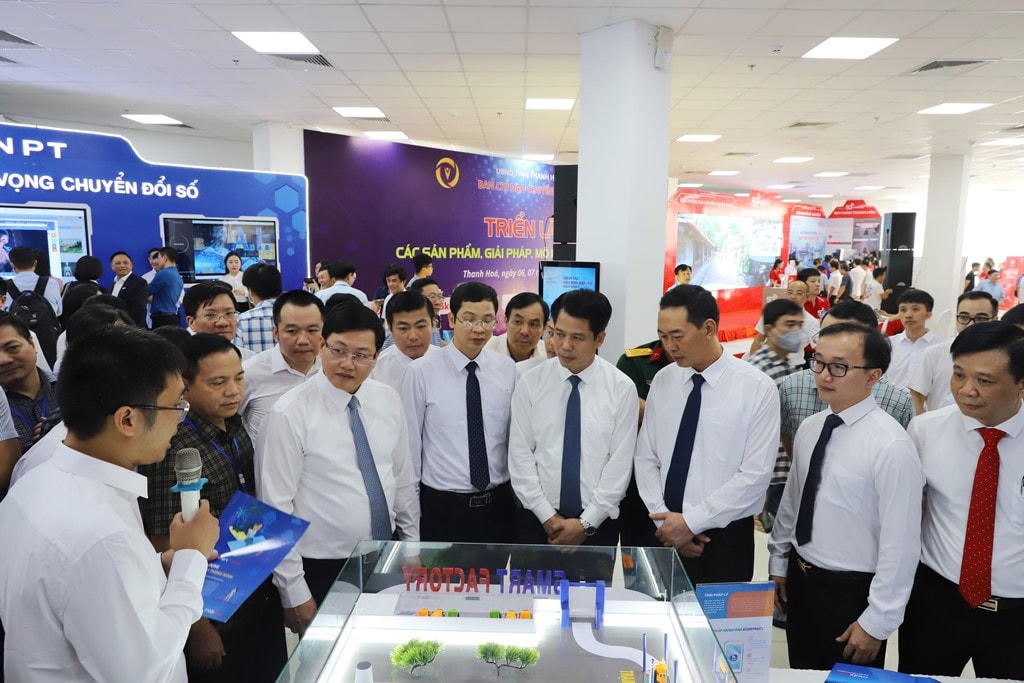 Lãnh đạo tỉnh Thanh Hoá đặc biệt quan tâm đối với việc đẩy nhanh tốc độ chuyển đổi số.