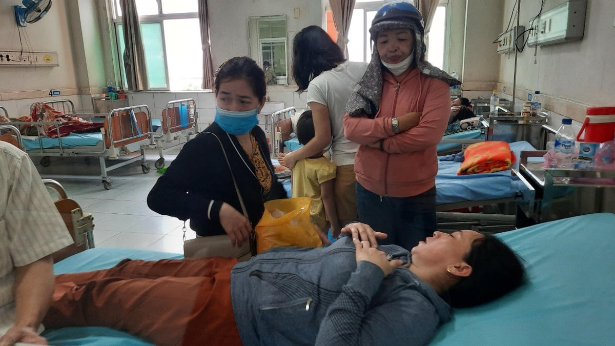 Bà Lê Thị Lệ nằm tại bệnh viện nhớ lại.