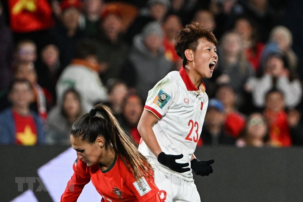 Tuyển Nữ Việt Nam bị loại sau hai trận thua liên tiếp. (Ảnh: AFP/TTXVN).