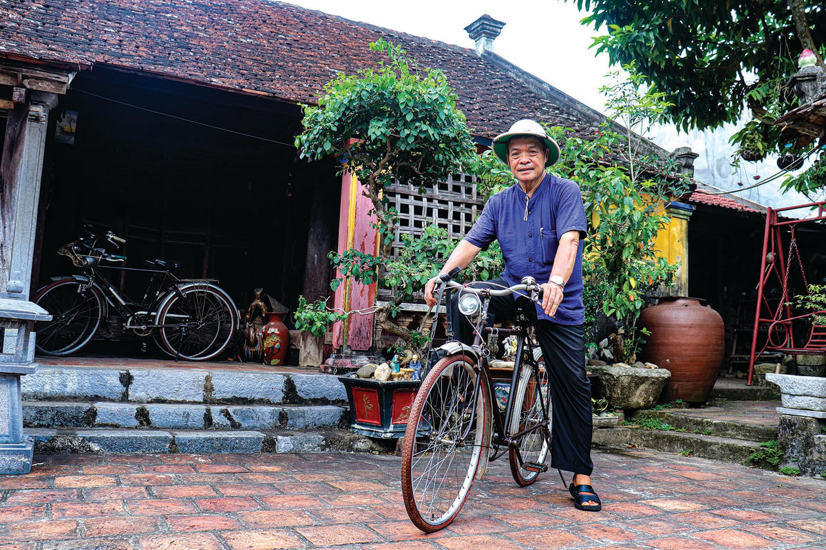 Căn nhà của gia đình ông Lương Trọng Duệ đã được xây dựng từ cách đây hơn 200 năm.  