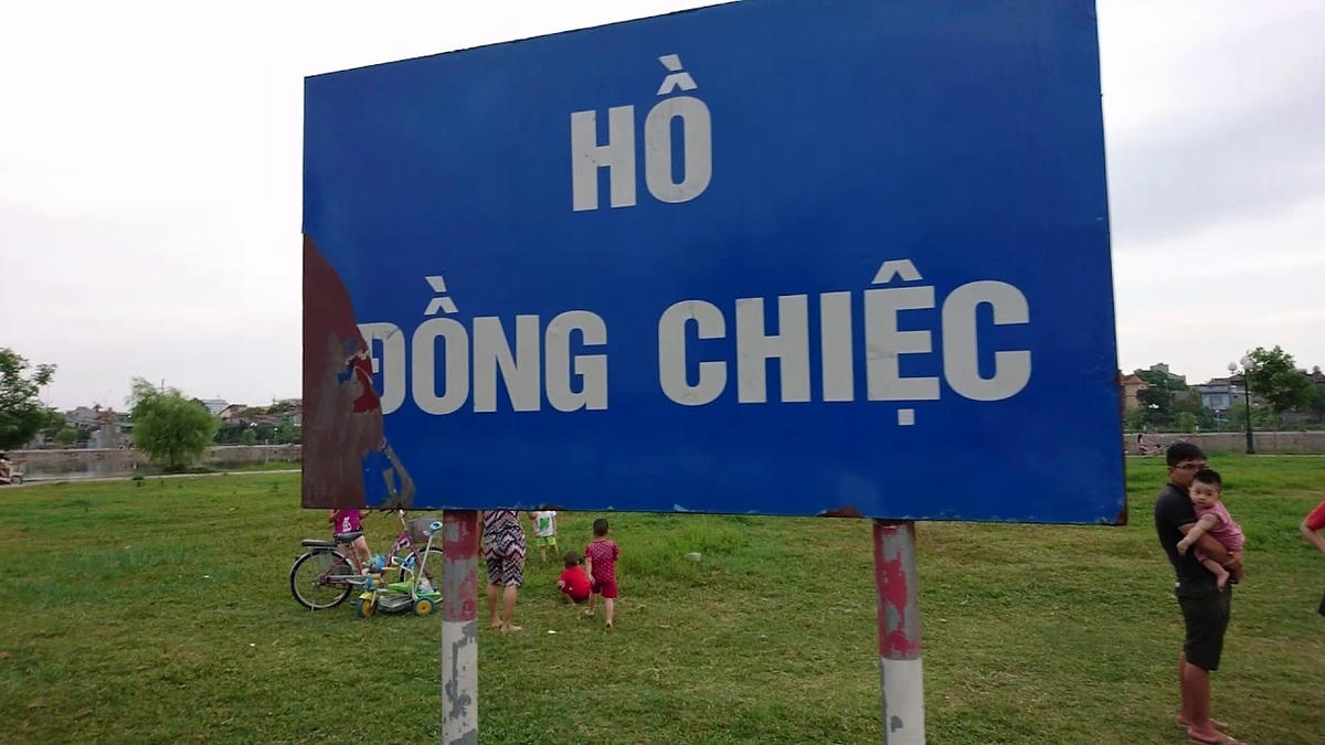 Hồ Đồng Chiệc là nơi xảy ra sự việc.