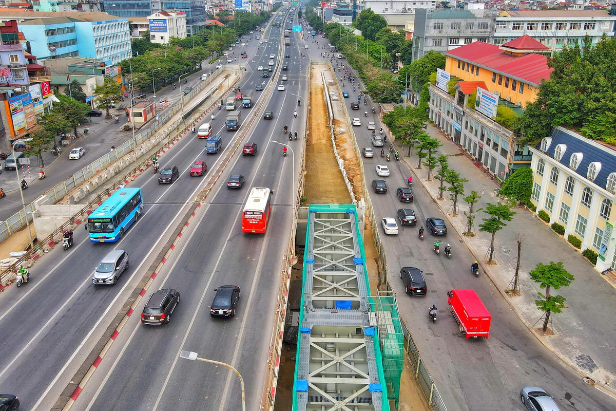 Về mặt kỹ thuật, hai đơn nguyên cầu đô thị được xây dựng là cầu vĩnh cửu kết cấu dầm thép bản mặt bê tông cốt thép liên hợp, tĩnh không đường dưới cầu 4,75m, tĩnh không trên cầu là 4,75m.