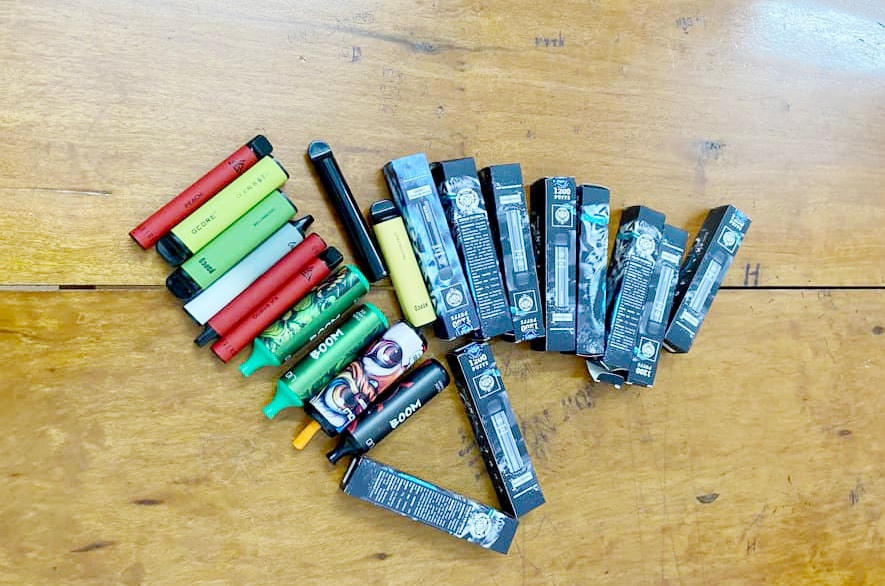 Tang vật bị thu giữ.
