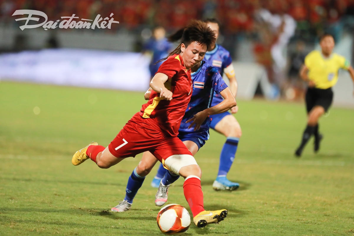 Đây là trận đấu tuyển nữ Việt Nam bảo vệ thành công tấm Huy chương Vàng.