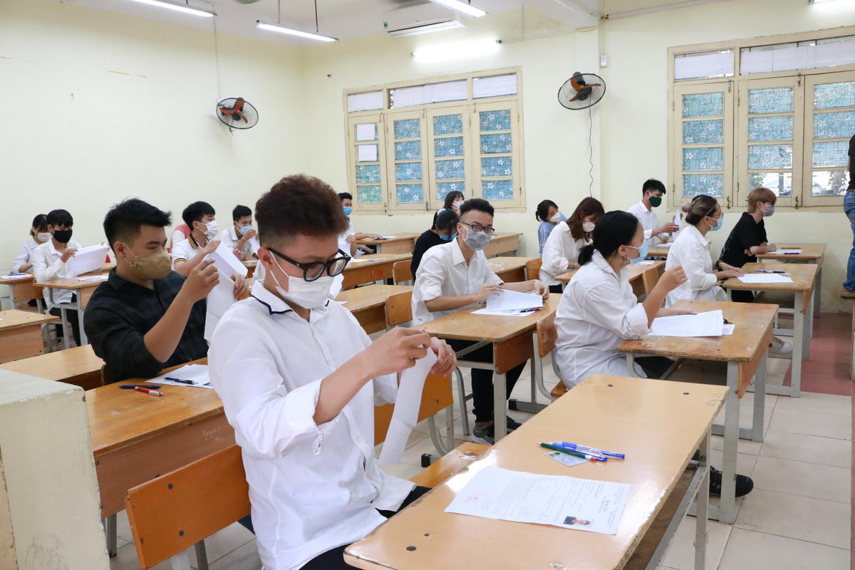 Thí sinh dự thi tốt nghiệp THPT năm 2020.