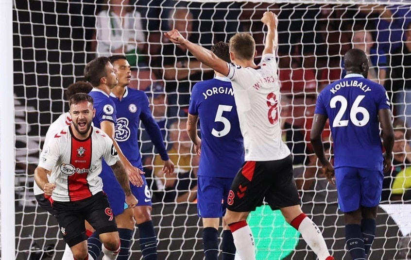 Chelsea gây thất vọng khi để thua trước Southampton.