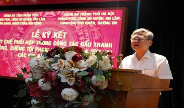 Ông Nguyễn Duy Hưng, Phó Chủ tịch UBND tỉnh Hưng Yên, Trưởng Ban chỉ đạo 138 tỉnh Hưng Yên phát biểu chỉ đạo tại buổi Lễ.