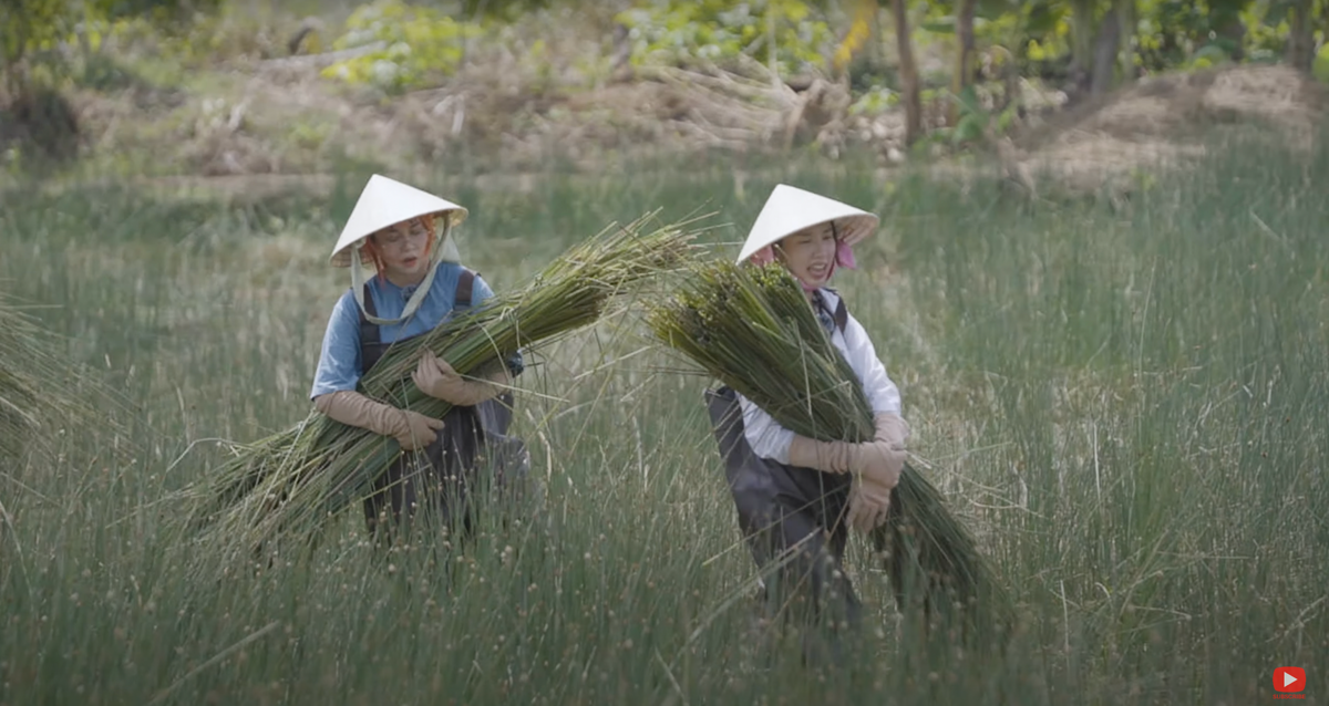 Hoa hậu Thuỳ Tiên, Streamer MisThy trải nghiệm công việc của một nông dân. 
