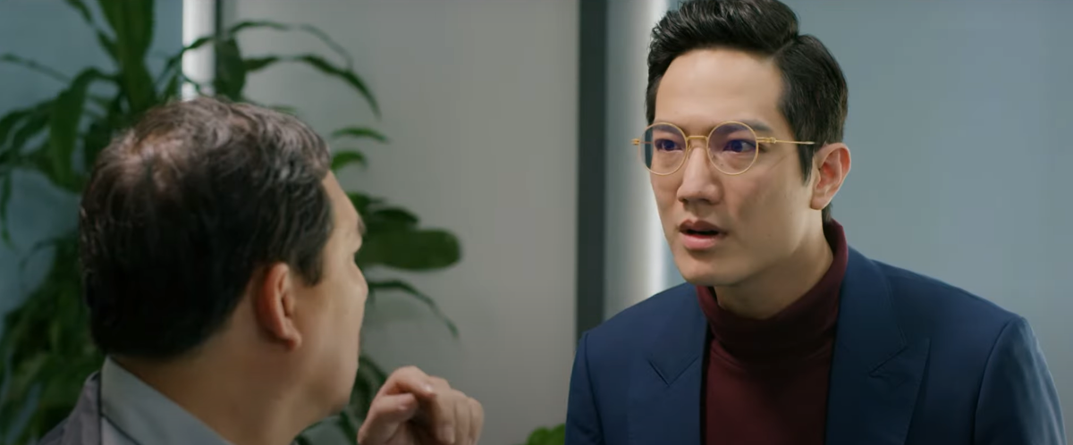 Vũ chất vấn ông Tiện khi xưa đã bắt Giang hứa gì với mình.
