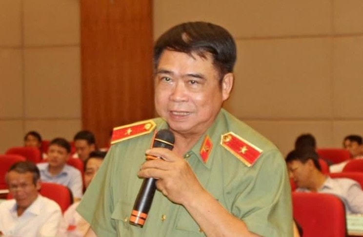 Ông Đỗ Hữu Ca khi còn tại vị. Ảnh: Báo Người Lao Động.