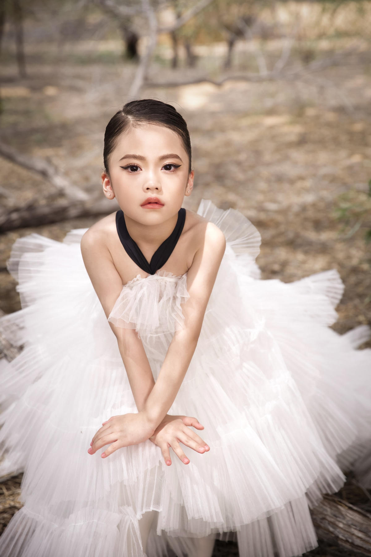 Ban đầu, mẹ của Nhật Ánh cho con tham gia câu lạc bộ mẫu nhí với mục đích để con tự tin hơn, không ngờ cô bé “như cá gặp nước”, rất đam mê và nhanh chóng bộc lộ được tố chất của mình.