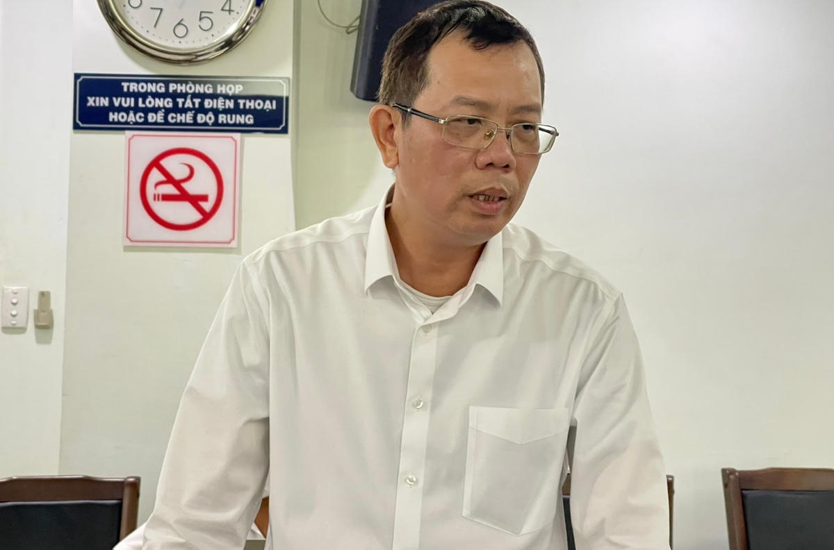 Ông Nguyễn Công Hoàn, Phó Giám đốc cảng hàng không quốc tết Tân Sơn Nhất.