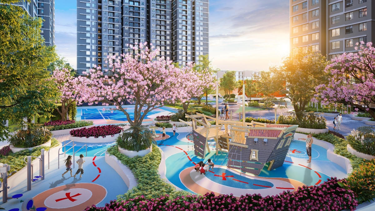Dự án Hanoi Melody Residences phát triển nhiều tiện ích cho con trẻ.