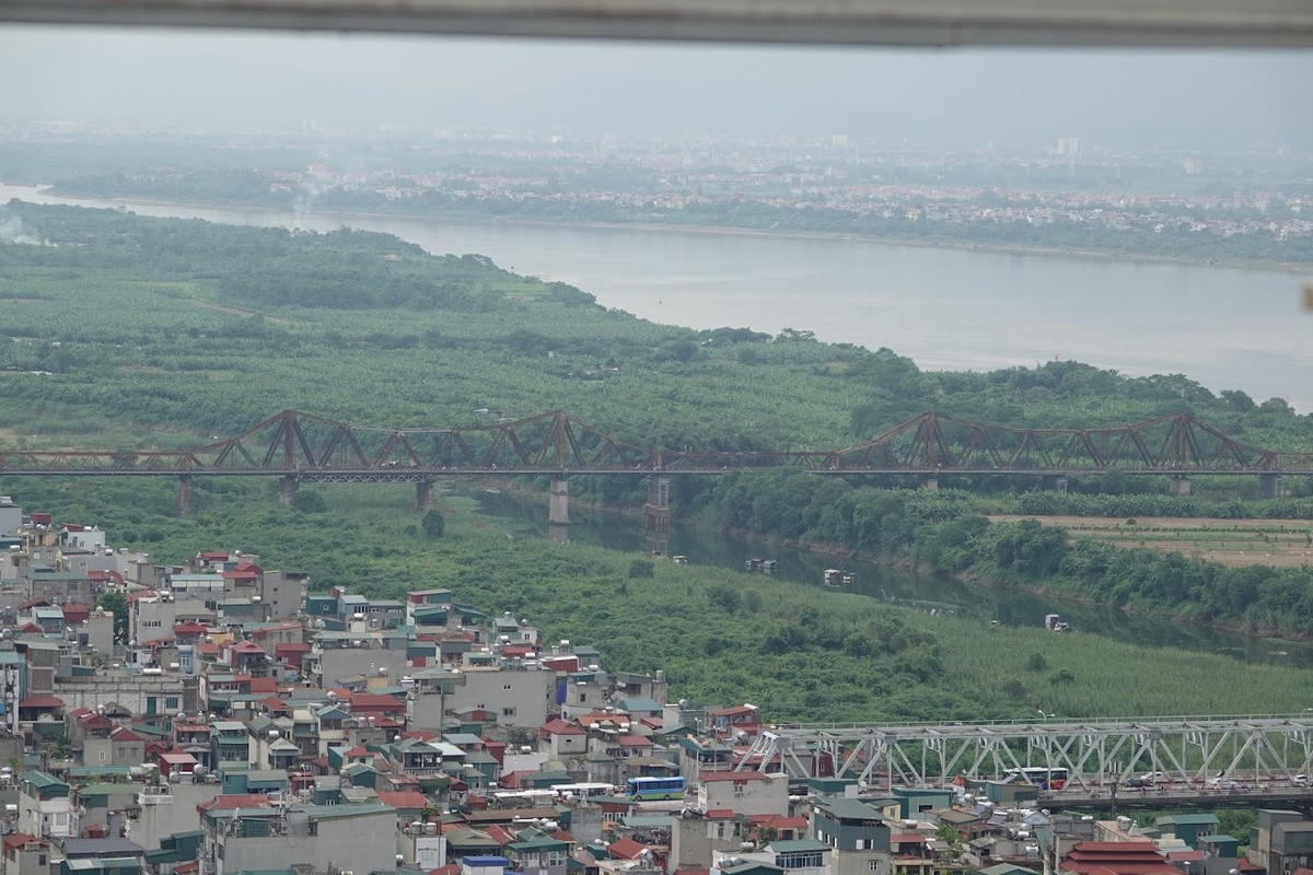 Quy hoạch sông Hồng góp phần tạo lên những giá trị mới Hà Nội. Ảnh: Quang Vinh.