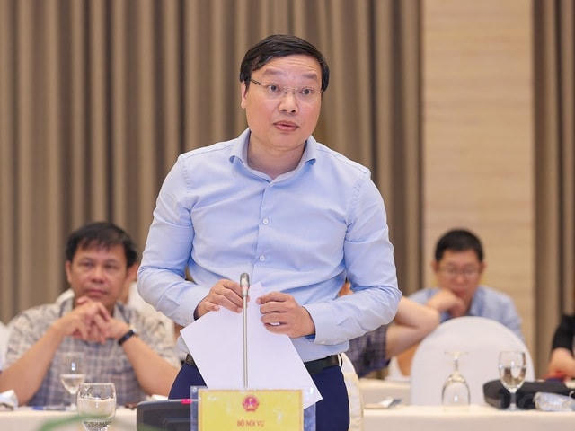 Thứ trưởng Bộ Nội vụ Trương Hải Long. Ảnh: VGP.