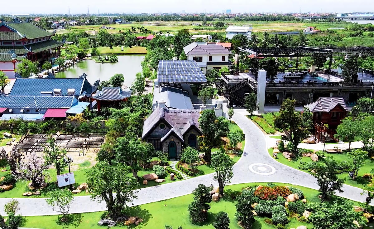Một số công trình xây dựng trái phép trên đất nông nghiệp tại Khu trải nghiệm Big Sun.