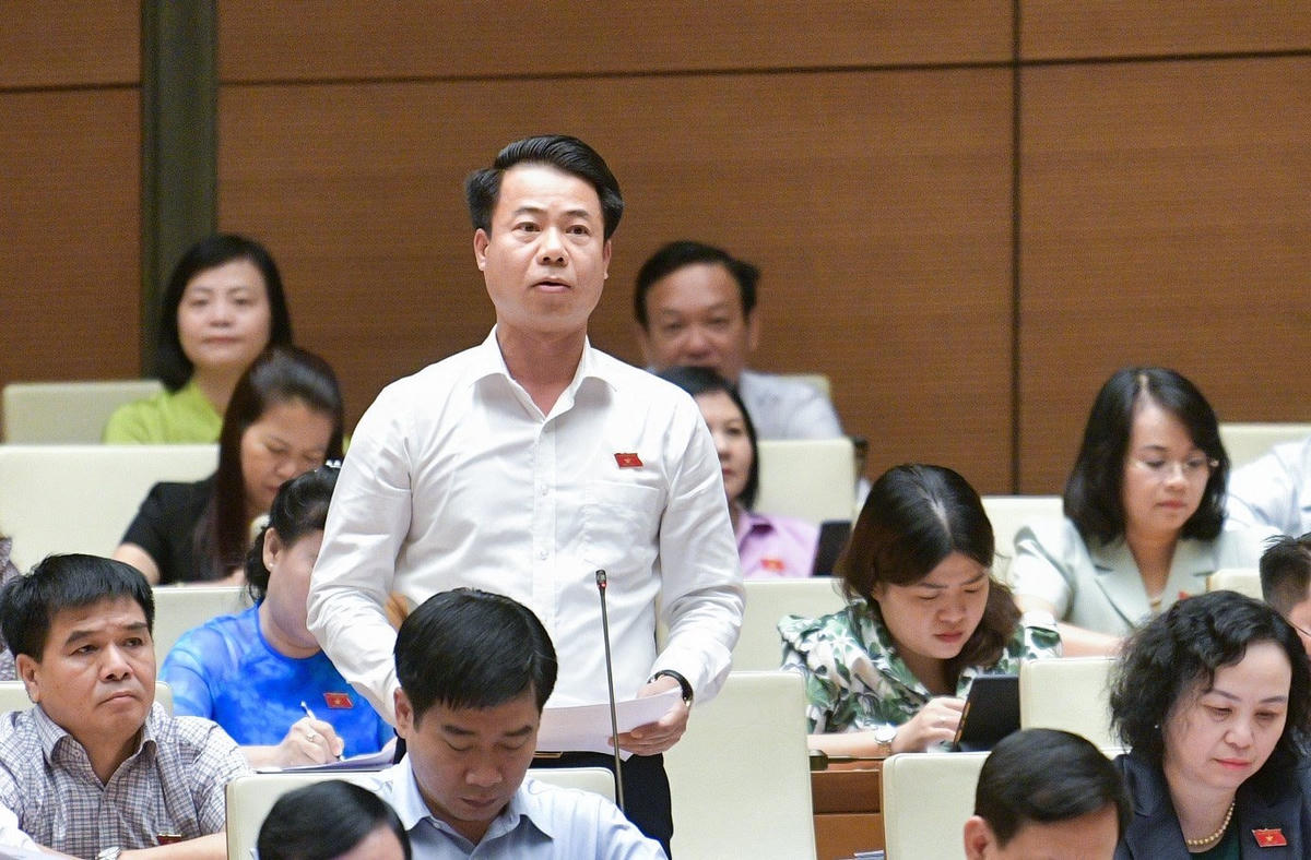 Ông Hoàng Quốc Khánh phát biểu (Ảnh: Quang Vinh)