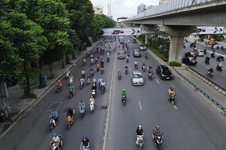 Đường Nguyễn Trãi sắp dựng 8 lô cốt.