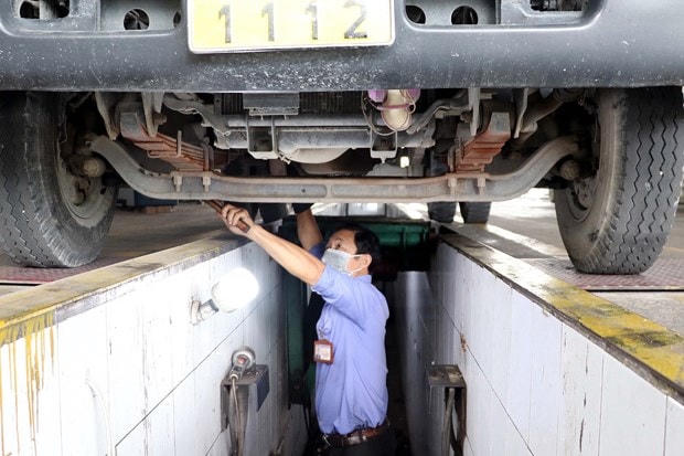 TPHCM nỗ lực phục vụ nhu cầu kiểm định phương tiện tăng cao của người dân.