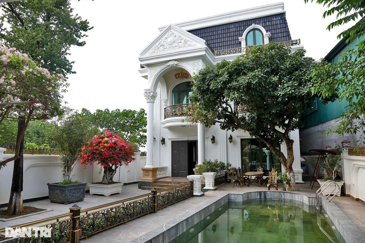 Biệt thự nhà vườn như lâu đài của "Đại gia chân đất" Quang Tèo