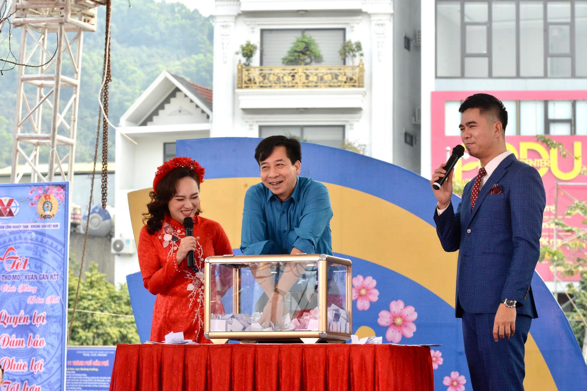 Phần bốc thăm trúng thưởng được mong chờ nhất chương trình.