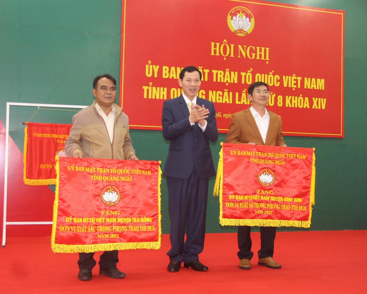 Hội nghị Ủy ban MTTQ Việt Nam tỉnh Quảng Ngãi lần thứ 8, nhiệm kỳ 2019-2024
