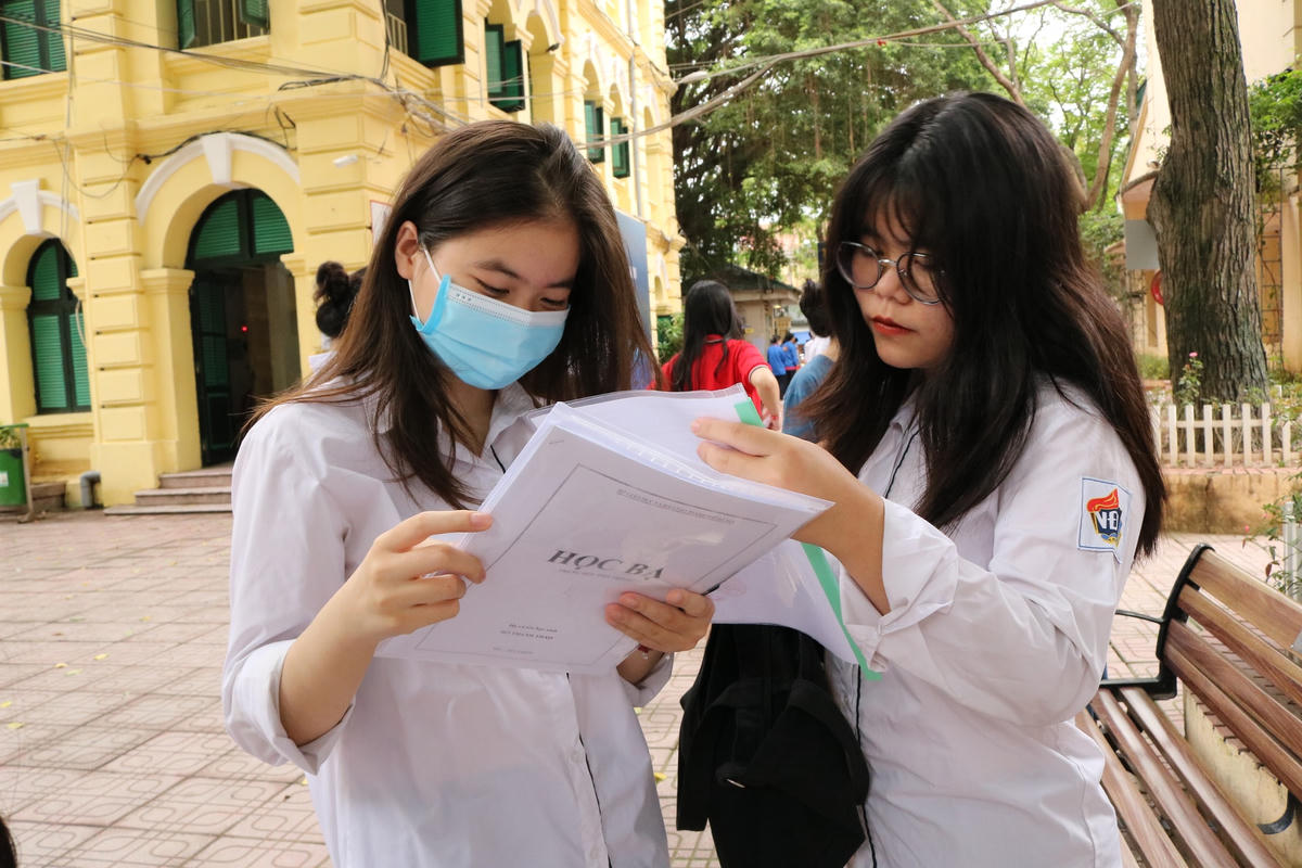Thí sinh tại Kỳ thi tốt nghiệp THPT năm 2023.