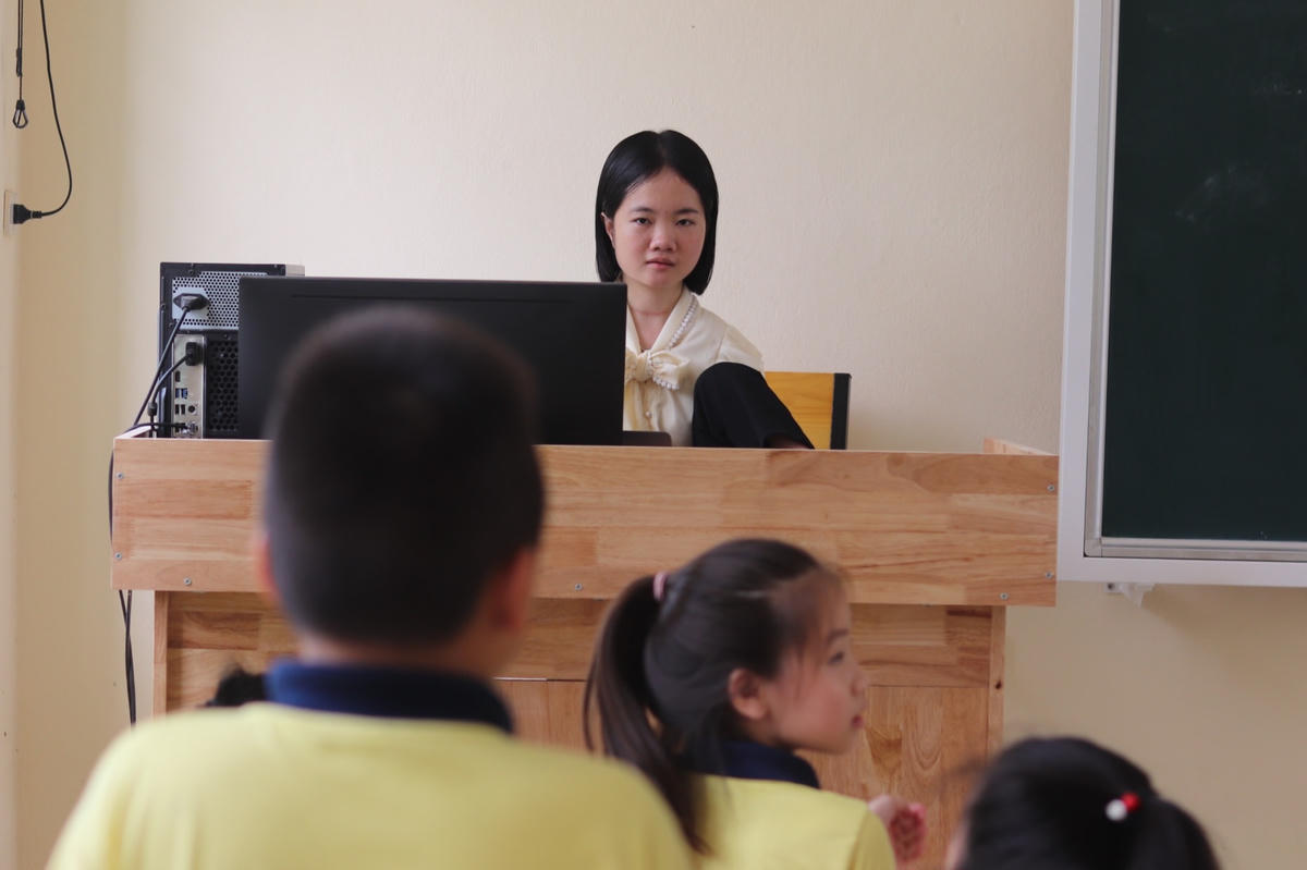 Đây sẽ là những người học trò mà cô Thắm giảng dạy trên lớp. Ảnh: Đình Minh