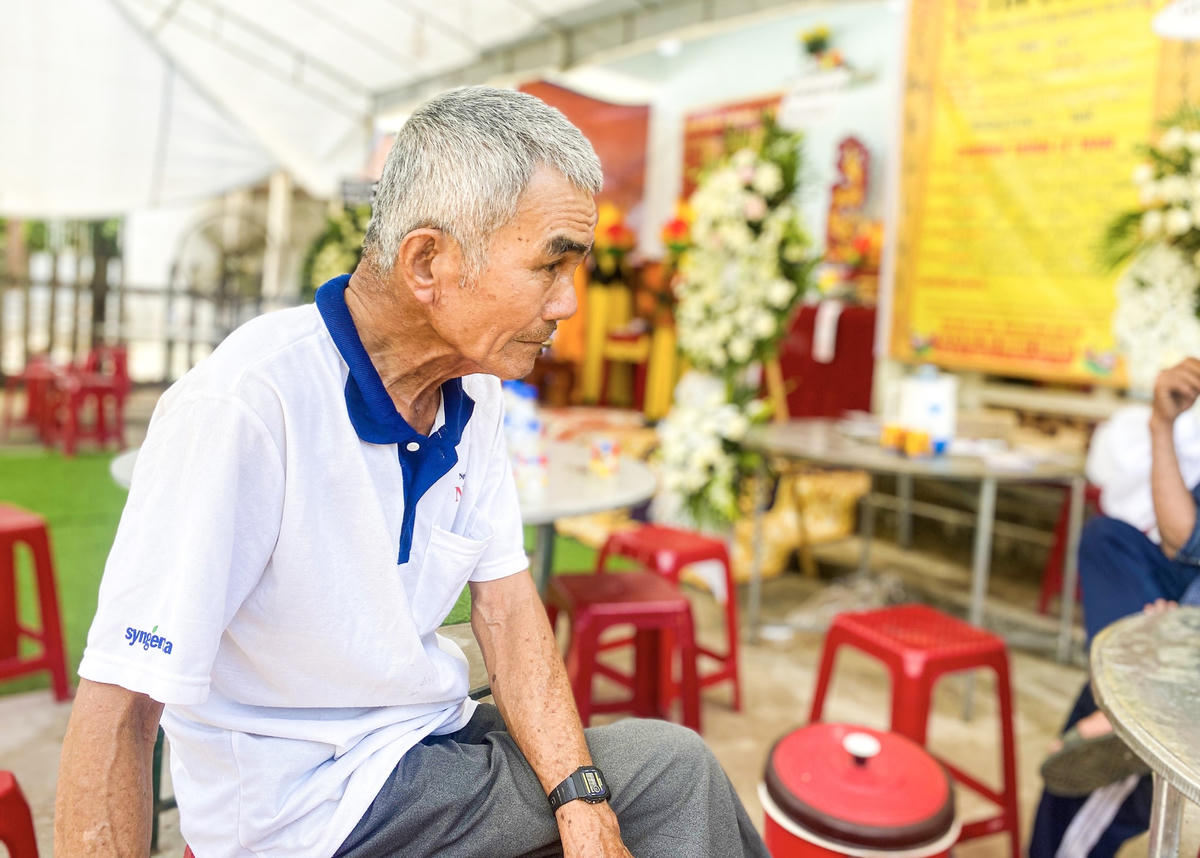 Hàng xóm đau xót sự ra đi của cháu H.
