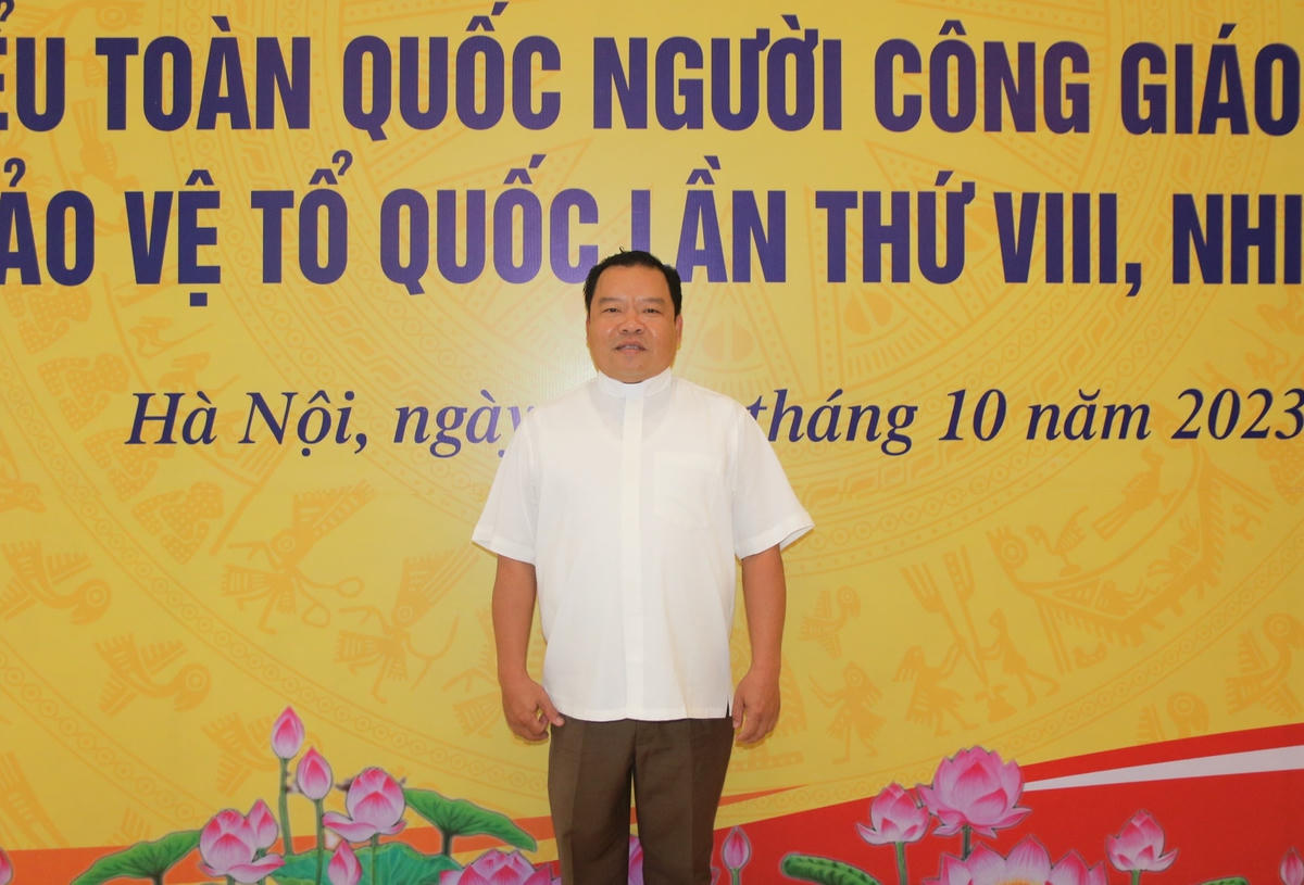 Linh mục Nguyễn Minh Chánh – Chánh xứ Giáo xứ An Khương (tỉnh Bình Phước).