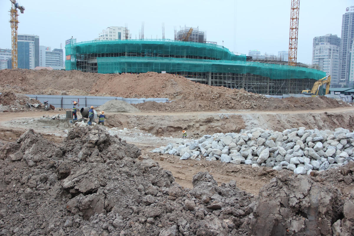 Hà Nội: Dự án Công viên – Hồ điều hòa CV1 chậm tiến độ giờ ra sao?