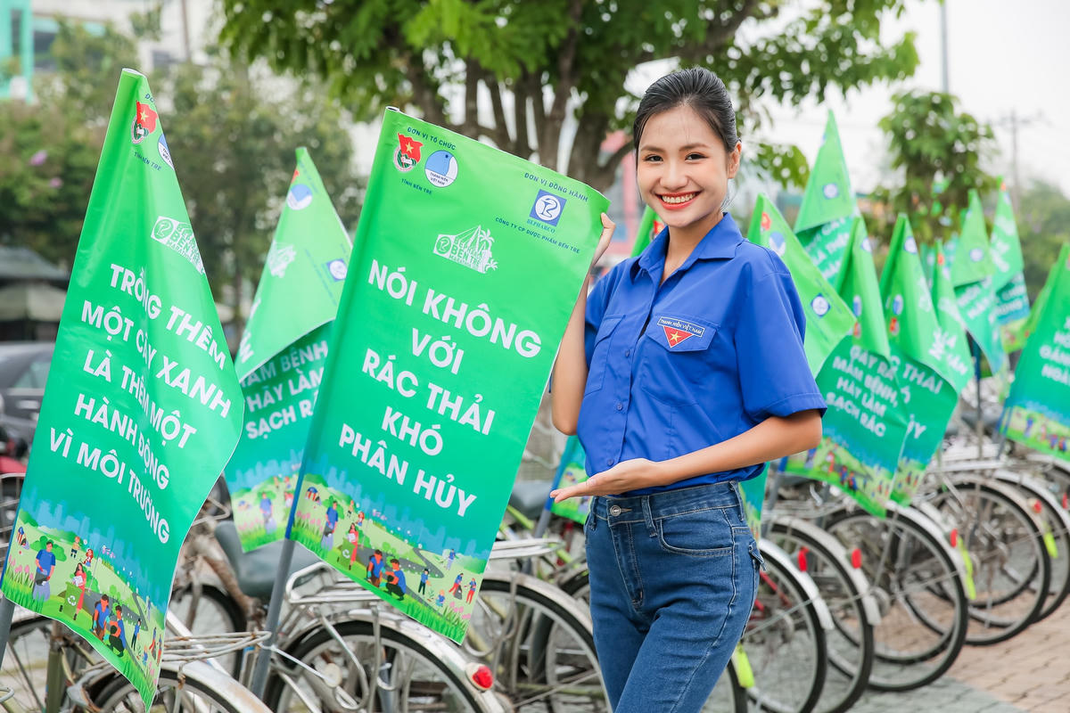 Hoa hậu Thanh Hà cho rằng những hành động nhỏ mỗi người đều có thể bảo vệ môi trường theo cách riêng có.