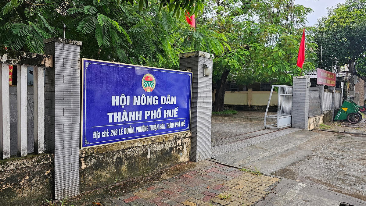 Trụ sở Hội Nông dân thành phố Huế.