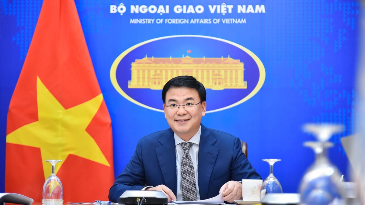 Thứ trưởng Bộ Ngoại giao, Chủ nhiệm Ủy ban Nhà nước về người Việt Nam ở nước ngoài Phạm Quang Hiệu.