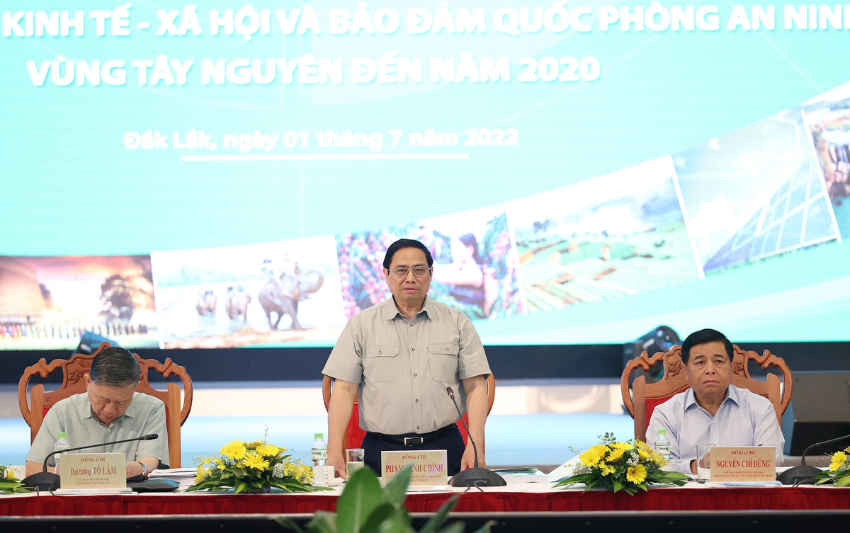 Thủ tướng Phạm Minh Chính phát biểu khai mạc Hội nghị.